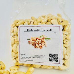 Cashewnötter Naturell, 800g